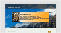 Desktop Screenshot of martin-kaempchen.de